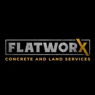 Flatworx Concrete and Land Services logo