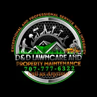 D&D Lawncare and Property Maintenance. logo