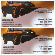 Quick Response Snow Removal Service logo