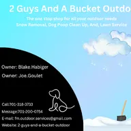 2 Guys And A Bucket Outdoor logo
