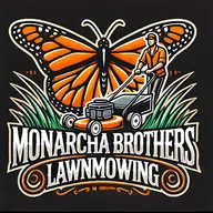 Monarca brothers LawnMowing logo