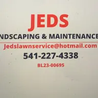 JEDS landscaping & maintenance logo