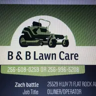 B&B lawn care logo
