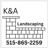 Knox Lawnscapes, K&A landscaping logo