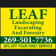 Landscaping,Excavating, and Forestry logo