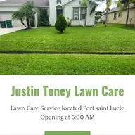 Justin Toney Lawn Care logo