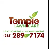 Temple lawn care logo
