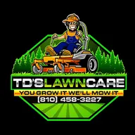T.D's lawncare logo