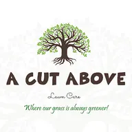 A Cut Above Lawn Care logo