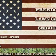 Freedom Lawn Care logo
