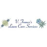 V France's Lawn Care Service logo