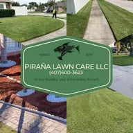 Pirana lawncare llc logo