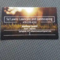 Salawns Lawn care and Landscaping logo