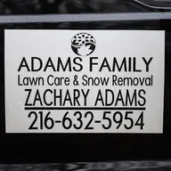 Adams Family Landscaping and Snow Removal logo