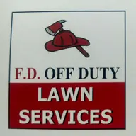 F.D. OFF DUTY LAWN SERVICES logo