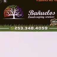 Miguel Banuelos landscaping and lawncare logo