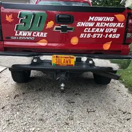 3D lawn care logo